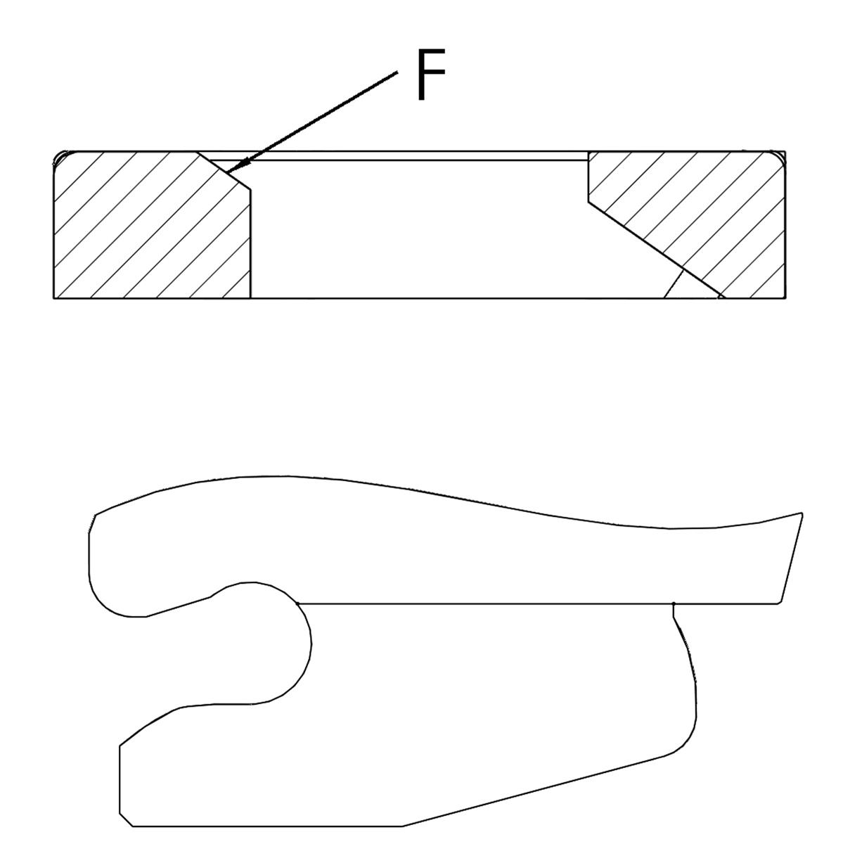 Basis Contra brüniert