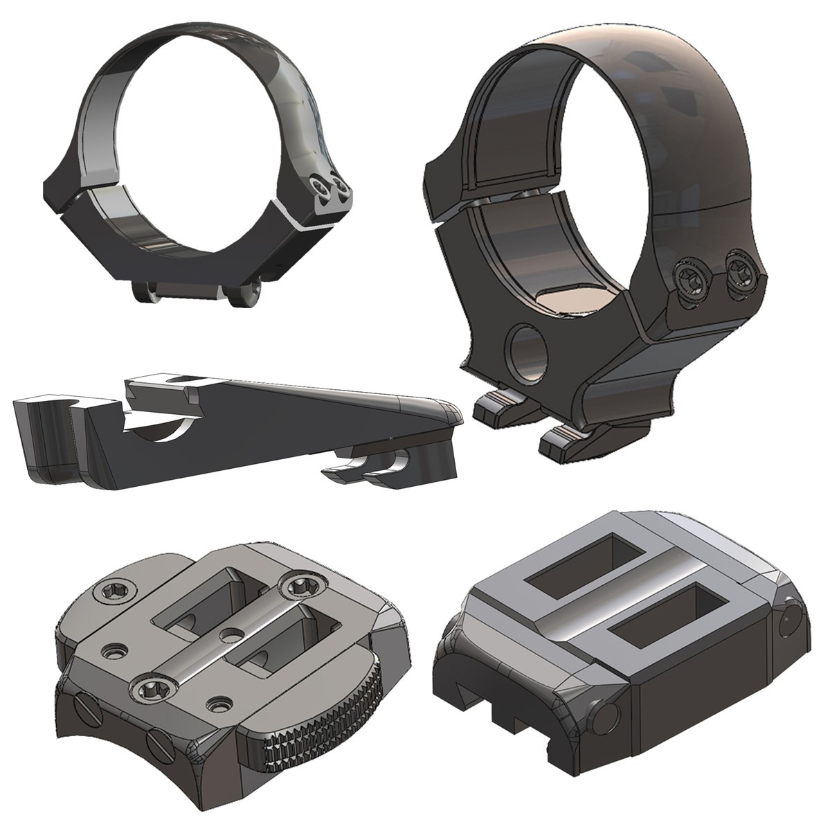 Sauer Zielfernroh Komplettrmontageset