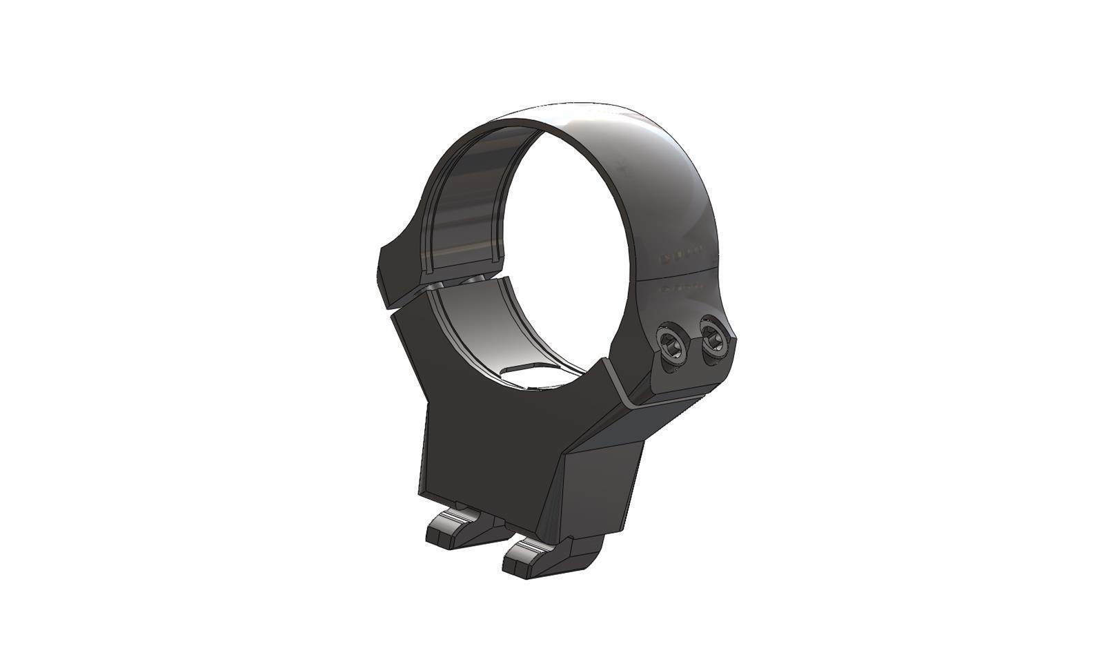 Hackenfuß mit Ring für Classic & Contra brüniert